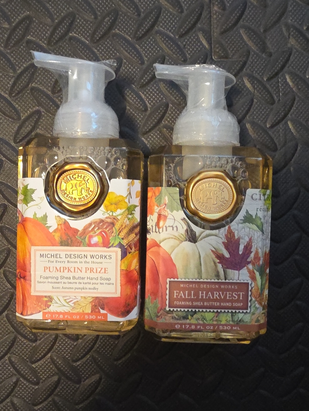 Michel Design Works Pumpkin Prize And Fall Harvest Foaming Shea Butter Hand Soap
